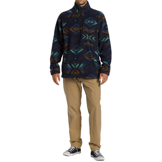 Billabong Boundary Half-Zip Mock Neck Polar Fleece Sweatshirt 6