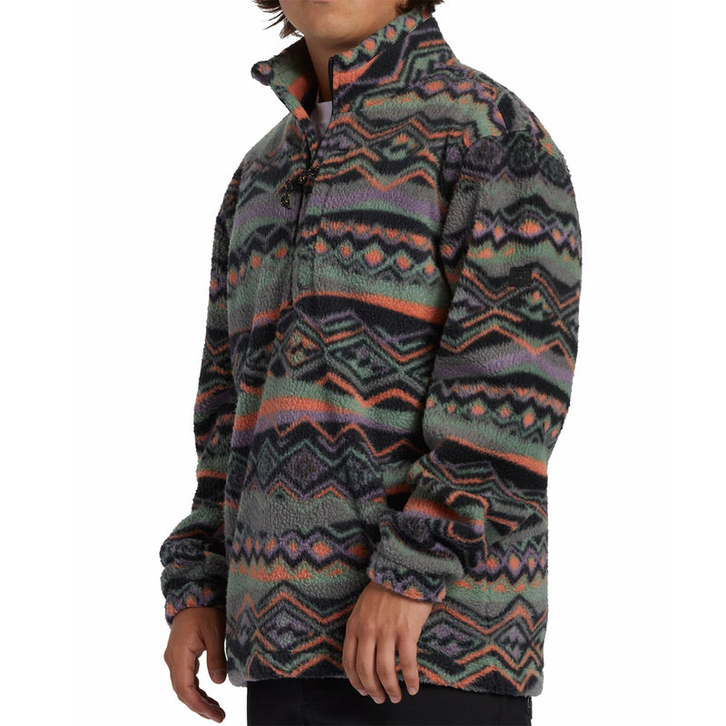 Load image into Gallery viewer, Billabong Boundary Half-Zip Mock Neck Fleece Sweatshirt 4
