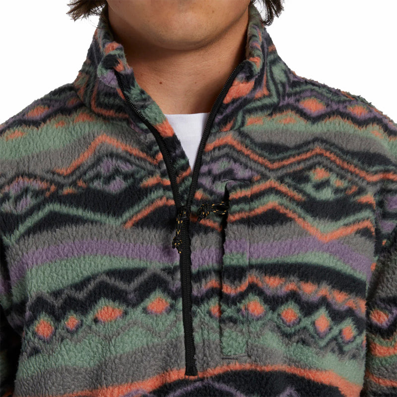 Load image into Gallery viewer, Billabong Boundary Half-Zip Mock Neck Fleece Sweatshirt 6
