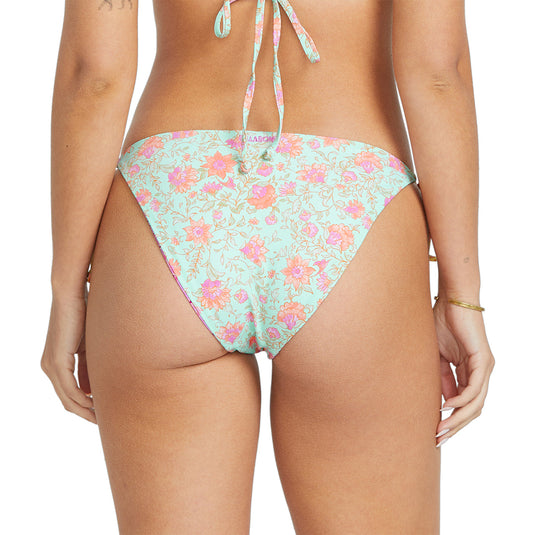 Billabong Women's Folk Story Reversible Tie Tropic Bikini Bottoms 5