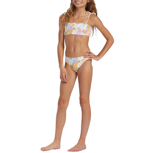 Billabong Youth Kissed By The Sun Reversible Tank Bikini Swimsuit Set 5