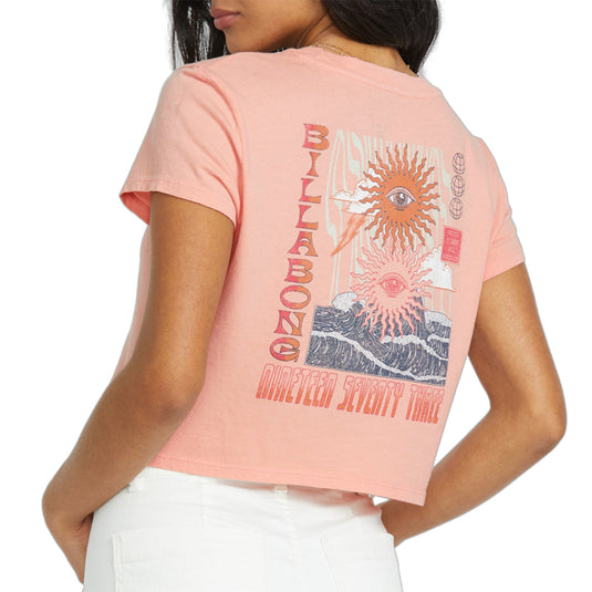 Billabong Women's Wave Trip Crop T-Shirt 3