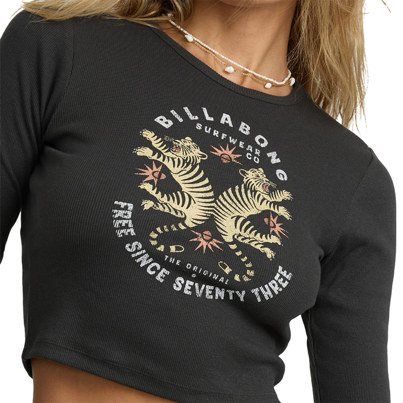 Load image into Gallery viewer, Billabong Women's Full Wild Long Sleeve T-Shirt 5

