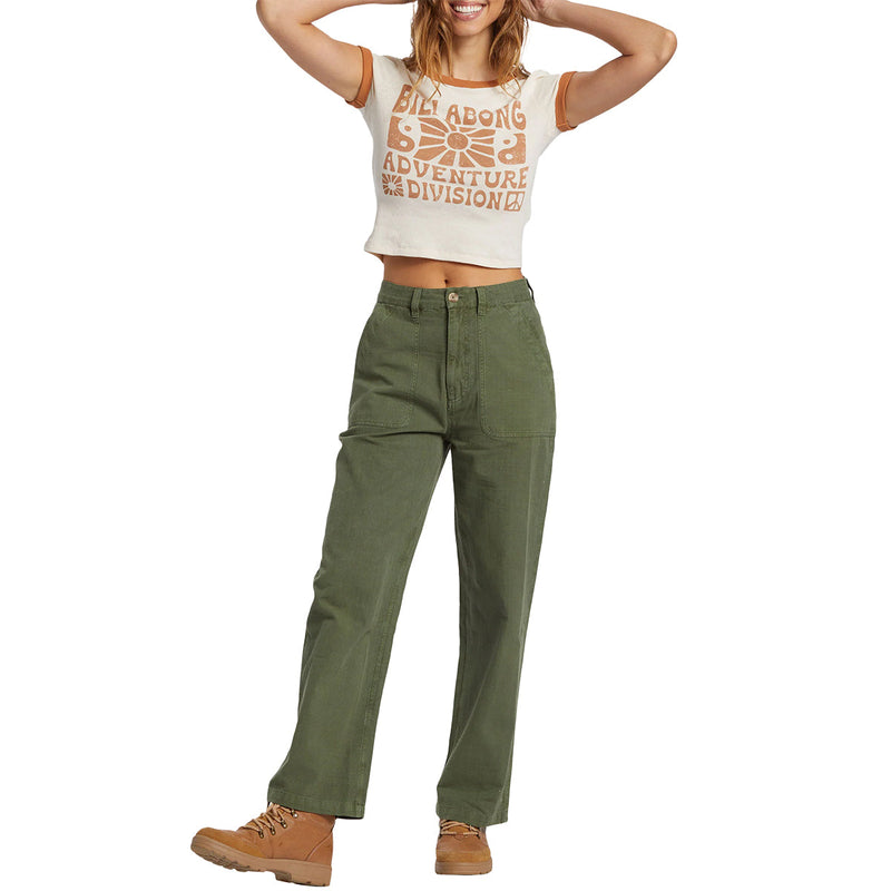 Load image into Gallery viewer, Billabong Women's Summer Camp Ringer T-Shirt 4
