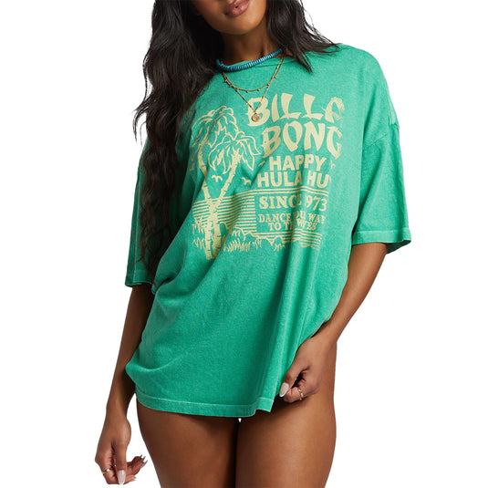 Billabong Women's Hula Hut Oversized T-Shirt 1