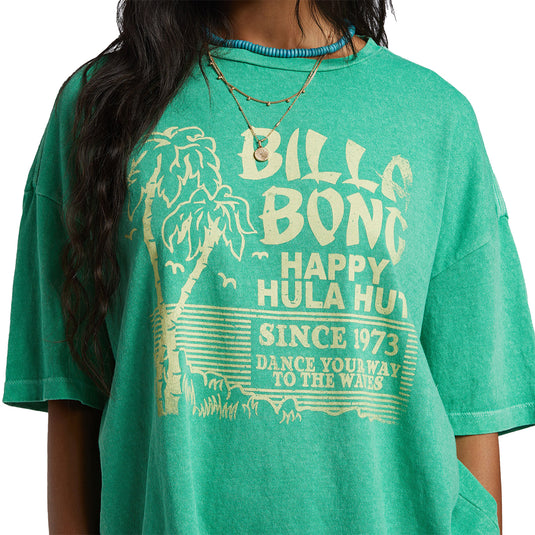 Billabong Women's Hula Hut Oversized T-Shirt 4