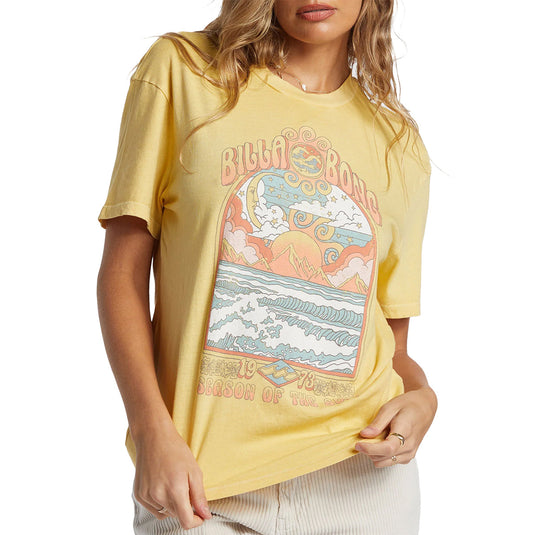 Billabong Women's Season Of The Sol T-Shirt 2