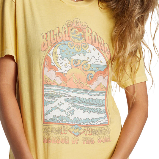 Billabong Women's Season Of The Sol T-Shirt 7