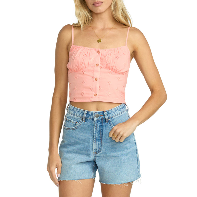 Load image into Gallery viewer, Billabong Women's Romance You Cami Crop Top 3
