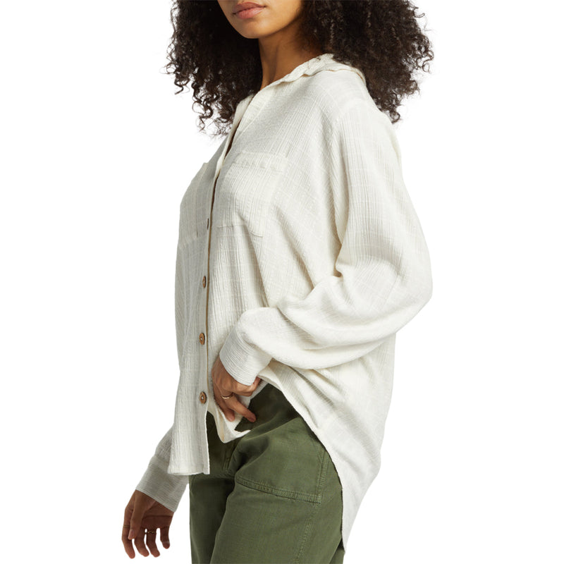 Load image into Gallery viewer, Billabong Women's Swell Long Sleeve Button-Up Shirt 2
