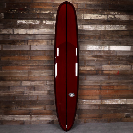 Bing California Pintail Type II 9'8 × 23 ⅛ × 3 1/16 Surfboard - Burgundy 1