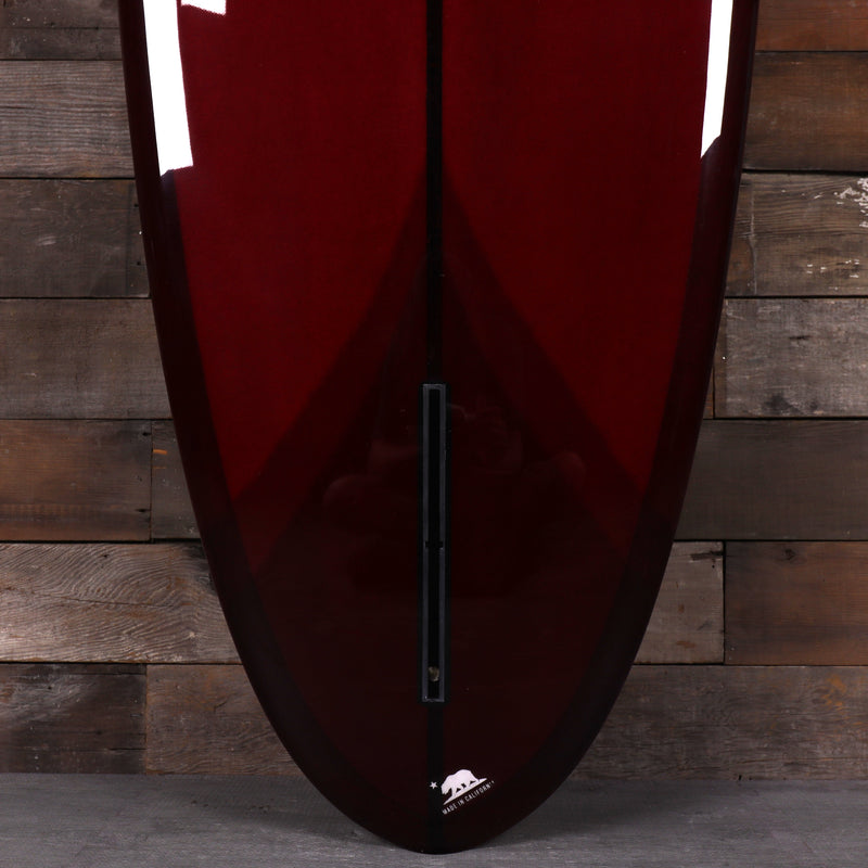 Load image into Gallery viewer, Bing California Pintail Type II 9'8 × 23 ⅛ × 3 1/16 Surfboard - Burgundy 3
