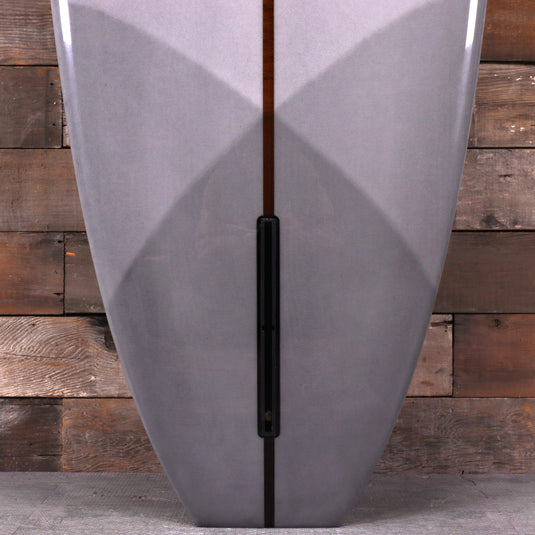 Bing California Square Type II 9'10 × 23 ⅛ × 3 1/16 Surfboard - Smoke • DAMAGED