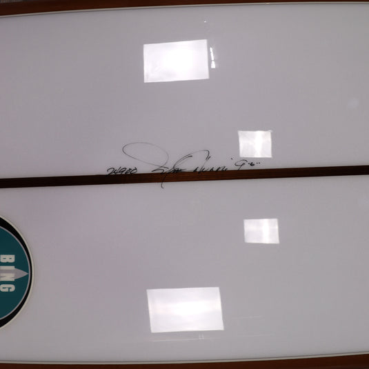Bing California Square Type II 9'6 × 22 ⅞ × 2 15/16 Surfboard - Clear/Warm Coffee 4