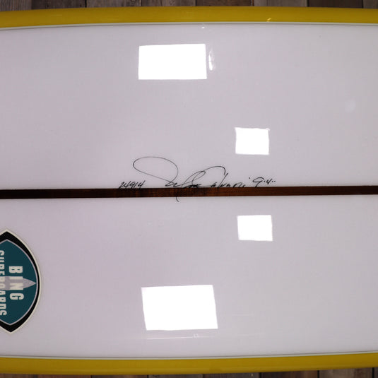 Bing California Square Type II 9'4 × 22 ¾ × 2 ⅞ Surfboard - Clear/Gold 4