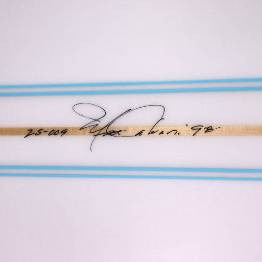Cleanline Noserider 9'8 × 23 ⅜ × 3 ¼ Surfboard - Blue Pinlines 4
