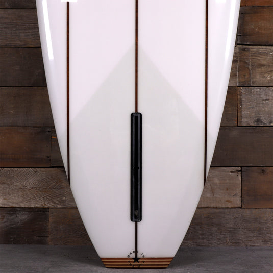 Cleanline Speed Shape 10'0 × 23 ¾ × 3 ⅜ Surfboard - Black/Orange Fade Pinlines 3