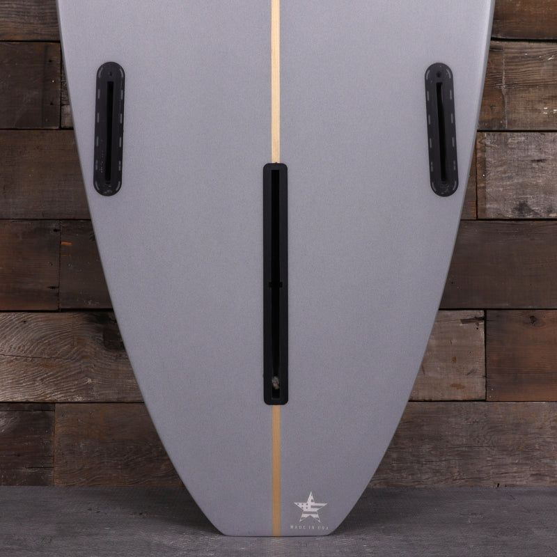 Load image into Gallery viewer, Cleanline Performance Log 9'2 × 22 ¾ × 2 ⅞ Surfboard - Gray/Orange Nose 3
