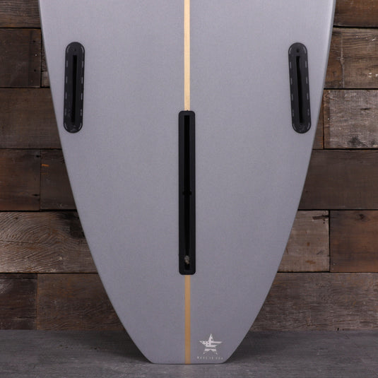 Cleanline Performance Log 9'2 × 22 ¾ × 2 ⅞ Surfboard - Gray/Orange Nose 3