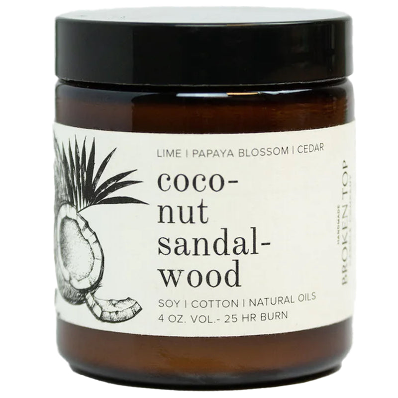 Load image into Gallery viewer, Broken Top Coconut Sandalwood Soy Candle - 4 oz. 1
