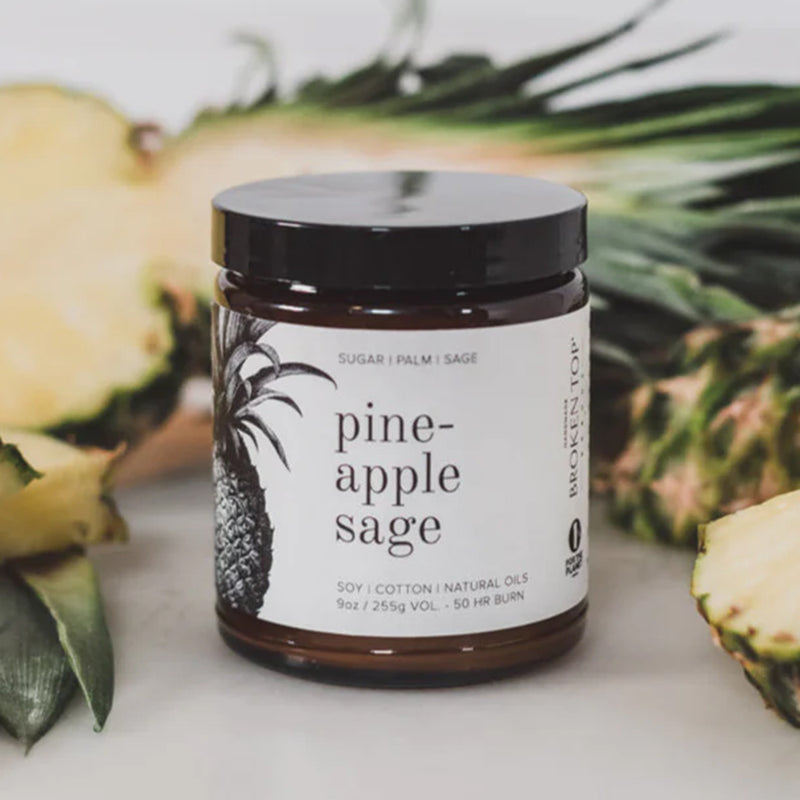 Load image into Gallery viewer, Broken Top Pineapple Sage Soy Candle - 4 oz. 2
