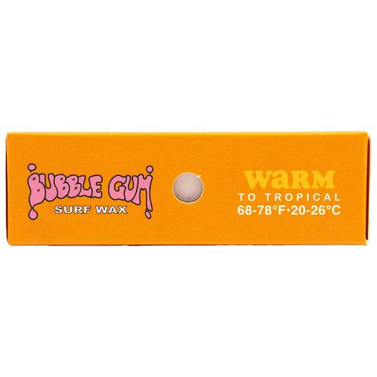 Bubble Gum Original Formula Warm/Tropical Surf Wax 2