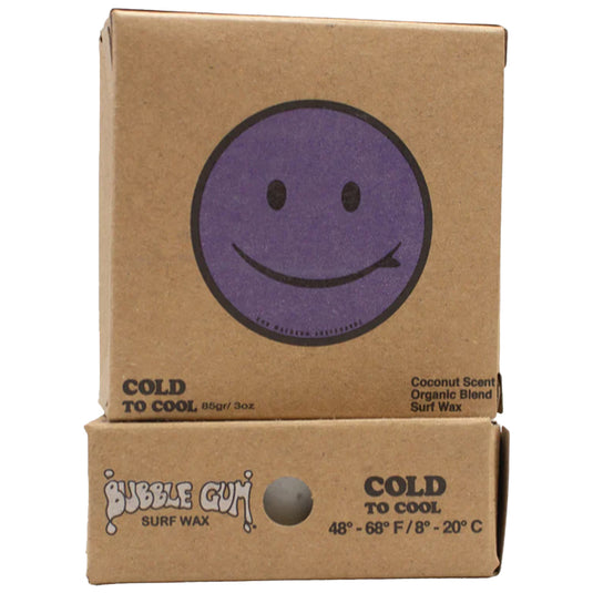 Bubble Gum Rob Machado Organic Blend Cold/Cool Surf Wax 1