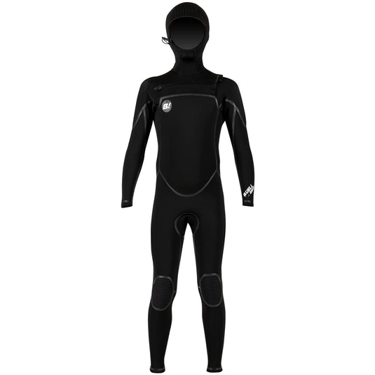 Buell Youth RB2 6/5/4 Hooded Chest-Zip Wetsuit 1