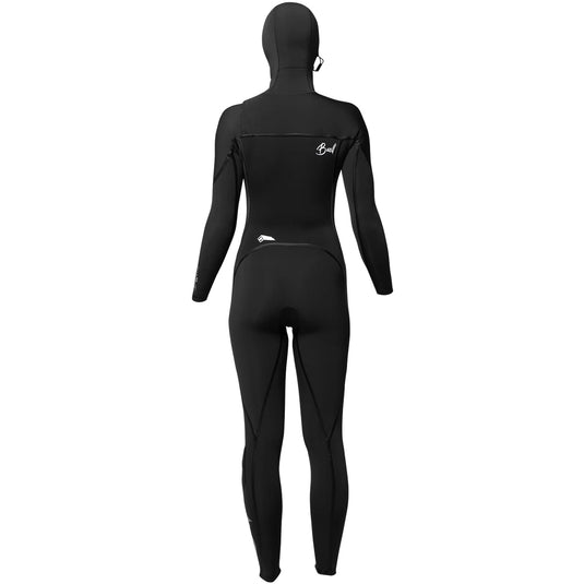 Buell Women's RB2 6/5/4 Hooded Chest-Zip Wetsuit 2