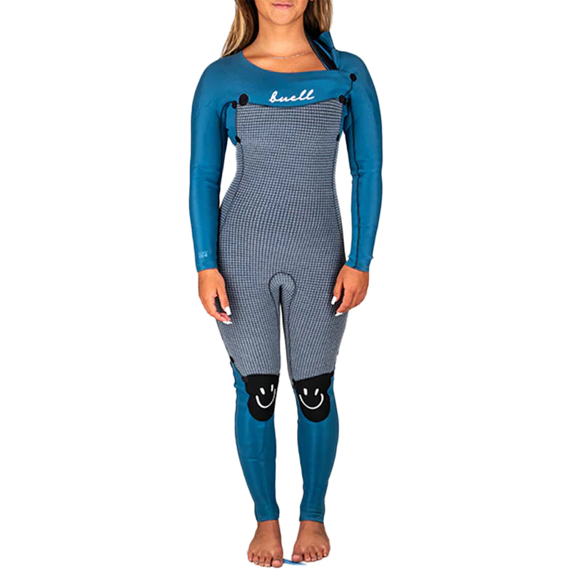 Load image into Gallery viewer, Buell Women's RB2 6/5/4 Hooded Chest-Zip Wetsuit 3
