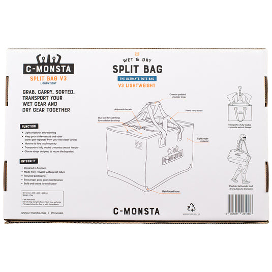 C-Monsta V3 Lightweight Split Bag - 70L 11
