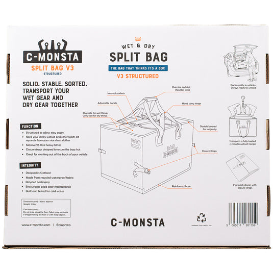 C-Monsta V3 Structured Split Bag - 70L 10