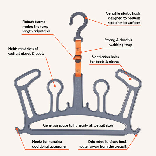 C-Monsta V2 Wetsuit Hanger 10