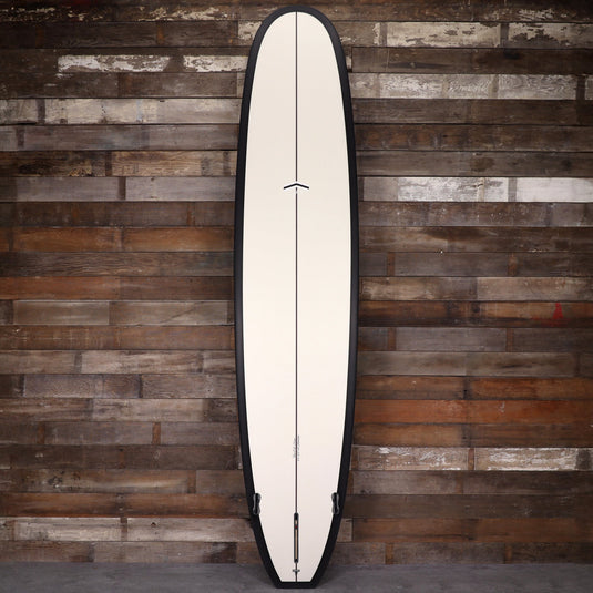 CJ Nelson Designs Chameleon Thunderbolt Black 9'5 × 23 ½ × 3 ⅛ Surfboard - Off White/Carbon Rail 2