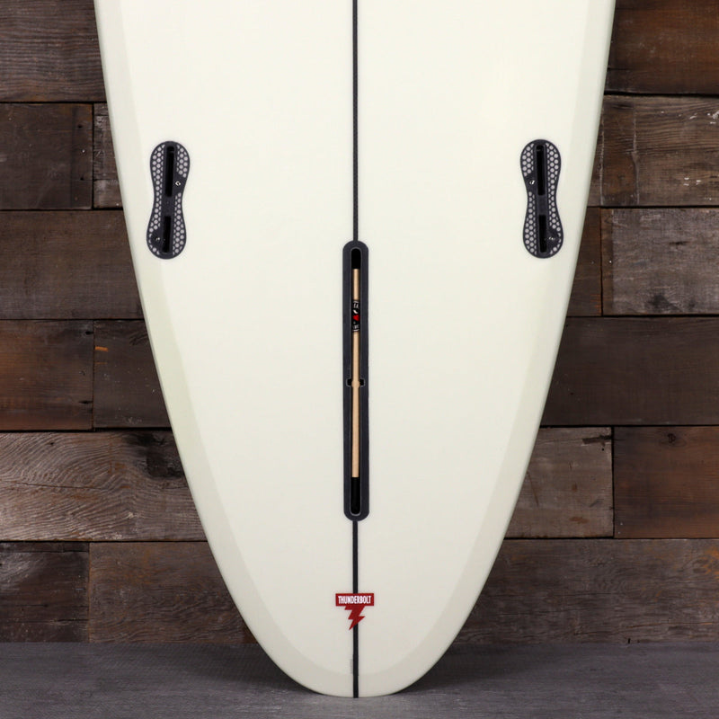 Load image into Gallery viewer, CJ Nelson Designs Parallax Plus Thunderbolt Red 9'9 × 23 ¾ × 3 ¼ Surfboard - Volan 3
