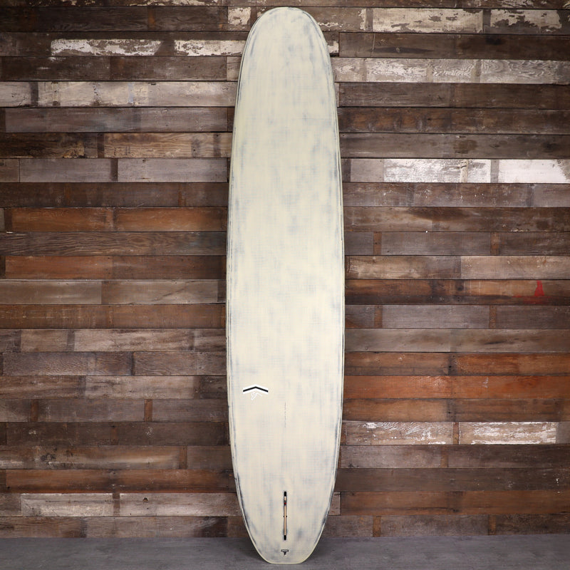 Load image into Gallery viewer, CJ Nelson Designs Slasher Low Pro Thunderbolt Black 9'3 × 23 × 3 Surfboard - Black Tan/Brushed Carbon 2
