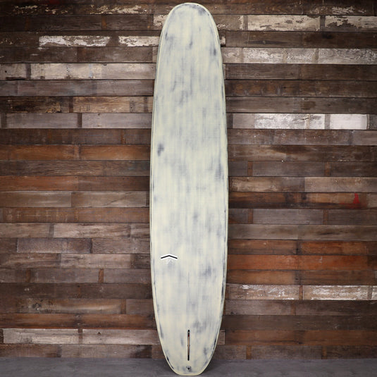 CJ Nelson Designs Slasher Low Pro Thunderbolt Black 9'6 × 23 ¼ × 3 ⅛ Surfboard - Tan/Brushed Carbon 2