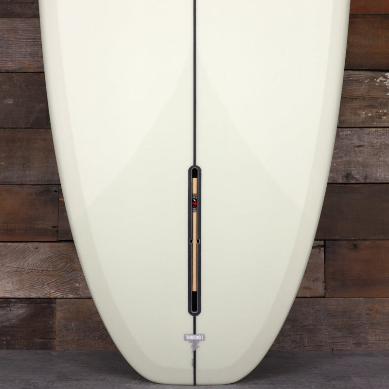 Load image into Gallery viewer, CJ Nelson Designs Slasher Low Pro Thunderbolt Silver 9'6 × 23 ¼ × 3 ⅛ Surfboard - Volan 3
