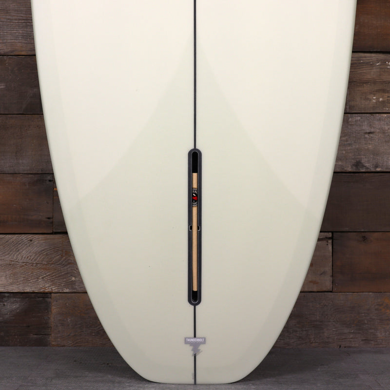 Load image into Gallery viewer, CJ Nelson Designs Slasher Low Pro Thunderbolt Silver 9'6 × 23 ¼ × 3 ⅛ Surfboard - Volan 3
