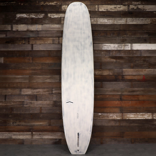 CJ Nelson Designs Sprout 2.0 Thunderbolt Black 9'6 × 23 ½ × 3 ⅛ Surfboard - White/Brushed Carbon 2