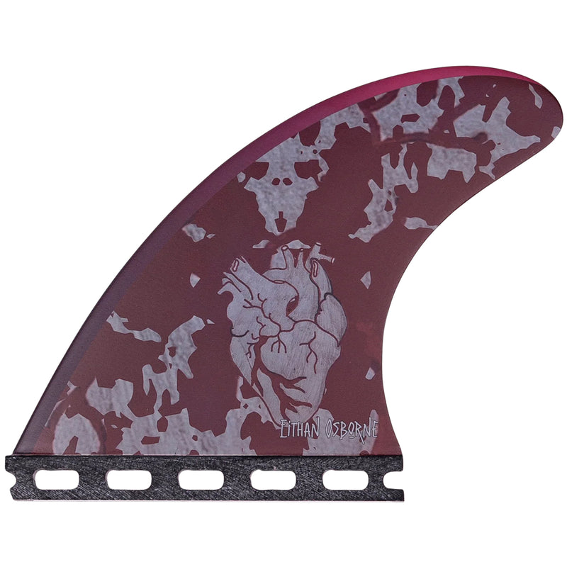 Load image into Gallery viewer, Captain Fin Co. Eithan Osborne Heart Single Tab Tri-Fin Set 2
