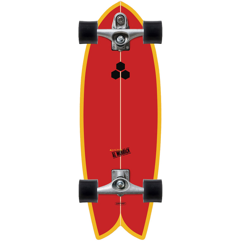 Load image into Gallery viewer, Carver Channel Islands Fish C7 Raw 29.25" Surfskate Skateboard Complete 1
