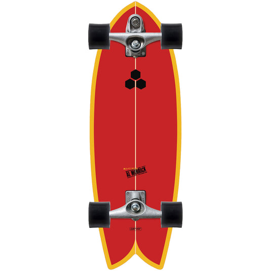 Carver Channel Islands Fish C7 Raw 29.25" Surfskate Skateboard Complete 1