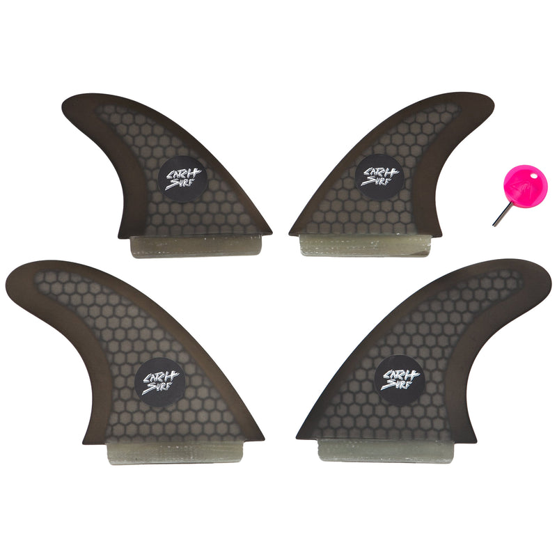 Load image into Gallery viewer, Catch Surf Ultra Hi-Perf Quad Fin Set 8
