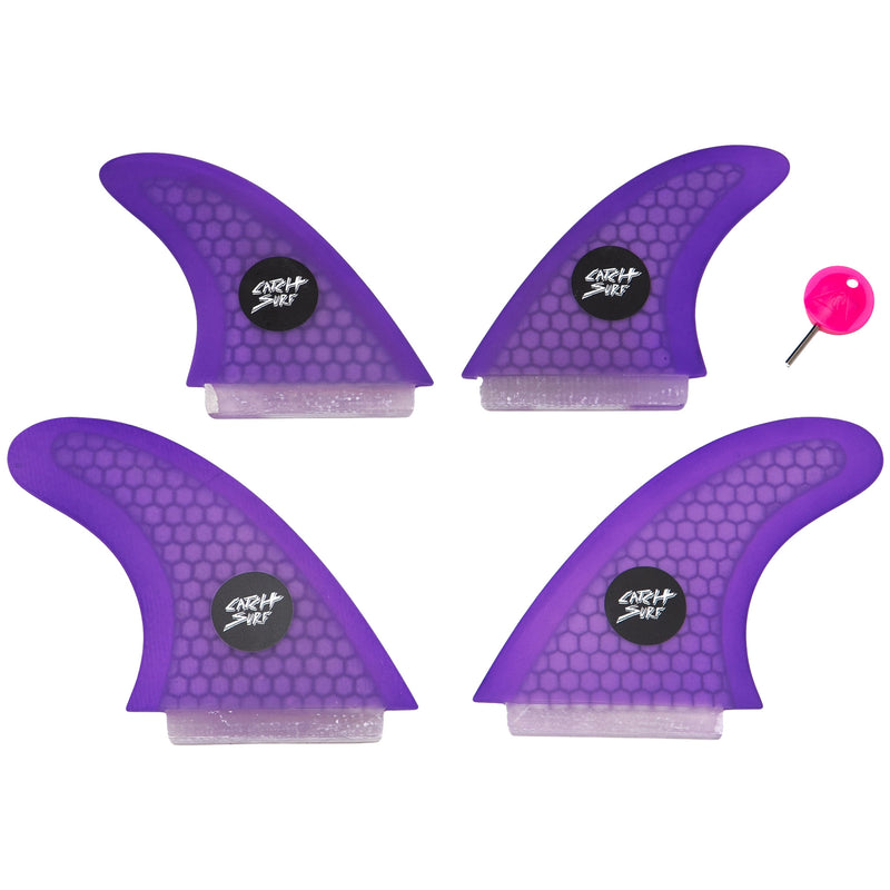 Load image into Gallery viewer, Catch Surf Ultra Hi-Perf Quad Fin Set 6
