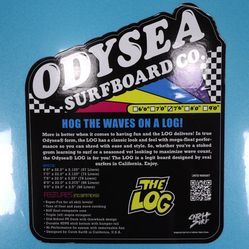 Load image into Gallery viewer, Catch Surf Odysea Log Kalani Robb 7'6 × 22 × 3 ¼ Surfboard - Cool Blue 4
