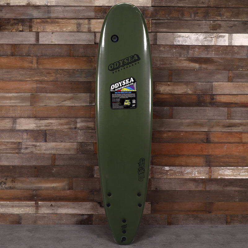 Load image into Gallery viewer, Catch Surf Odysea Log 7'6 × 22 × 3 ¼ Surfboard - Military Green/Stripes
