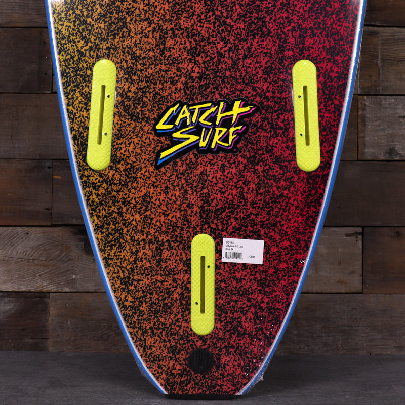 Load image into Gallery viewer, Catch Surf Odysea Log 8'0 × 23 × 3 ⅜ Surfboard - Blue 3
