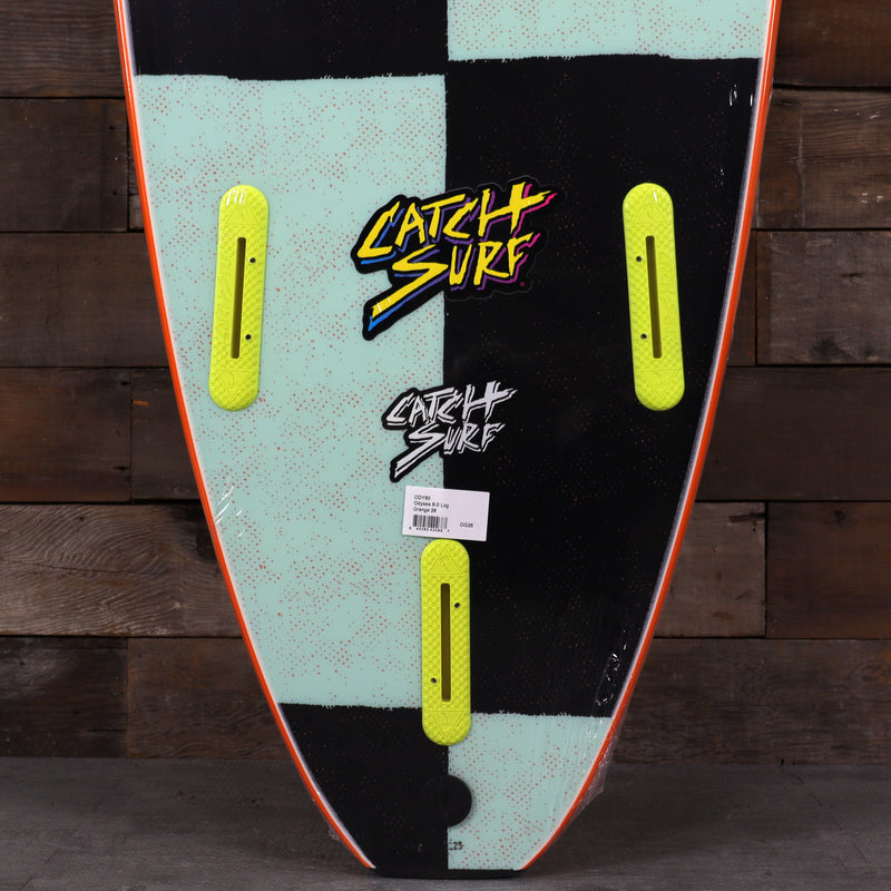 Load image into Gallery viewer, Catch Surf Odysea Log 8'0 × 23 × 3 ⅜ Surfboard - Orange/Resin-Check
