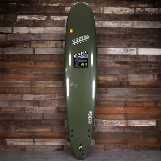 Catch Surf Odysea Log 9'0 × 24 × 3 ½ Surfboard - Military Green/Cheetah 1